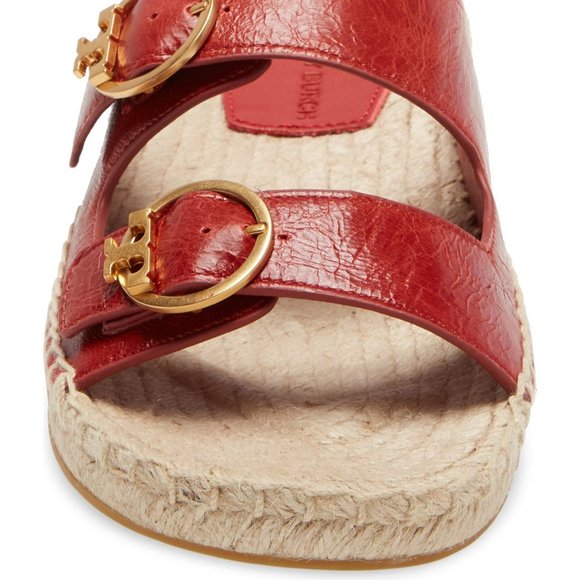 tory burch selby suede espadrille slide sandals